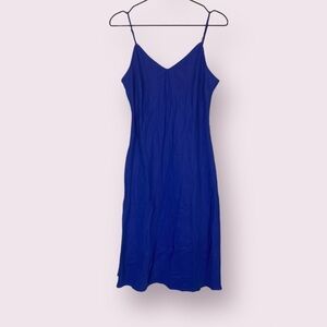 David Lerner blue dress